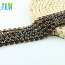 L-0259A Factory price Stylish Smoky Quartz Synthetic Natural Gemstone Beads Strand Bulk Supplies